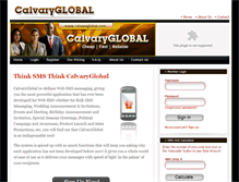 Tablet Screenshot of calvaryglobal.com